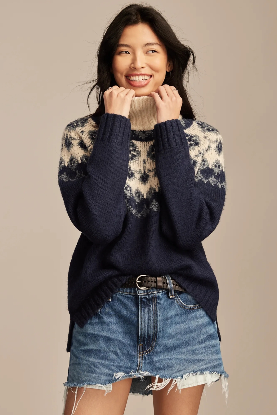 FAIRISLE TURTLENECK SWEATER, image 4