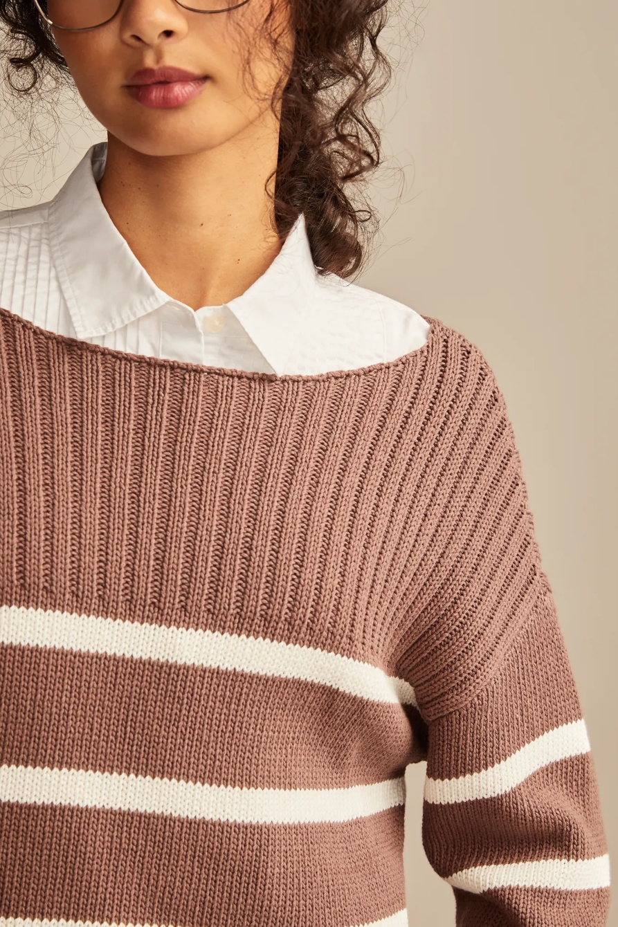 BOATNECK PULLOVER SWEATER, image 2