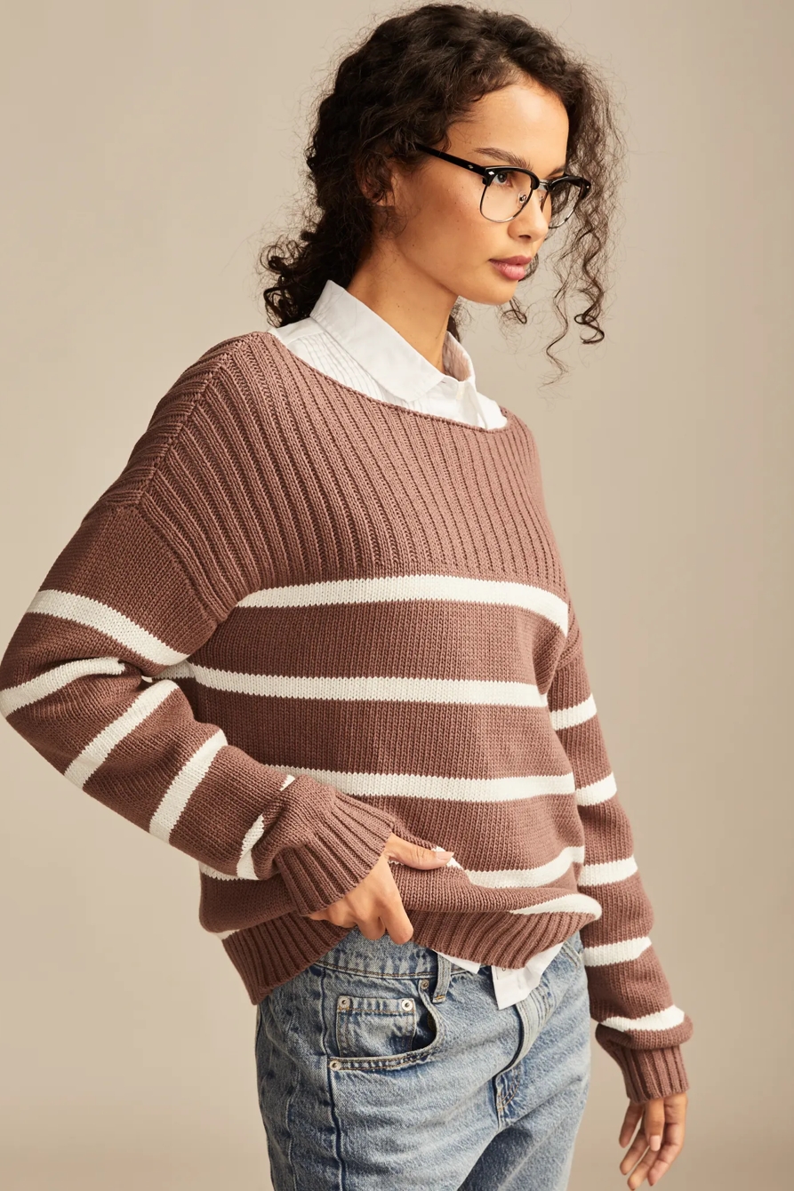 BOATNECK PULLOVER SWEATER, image 3