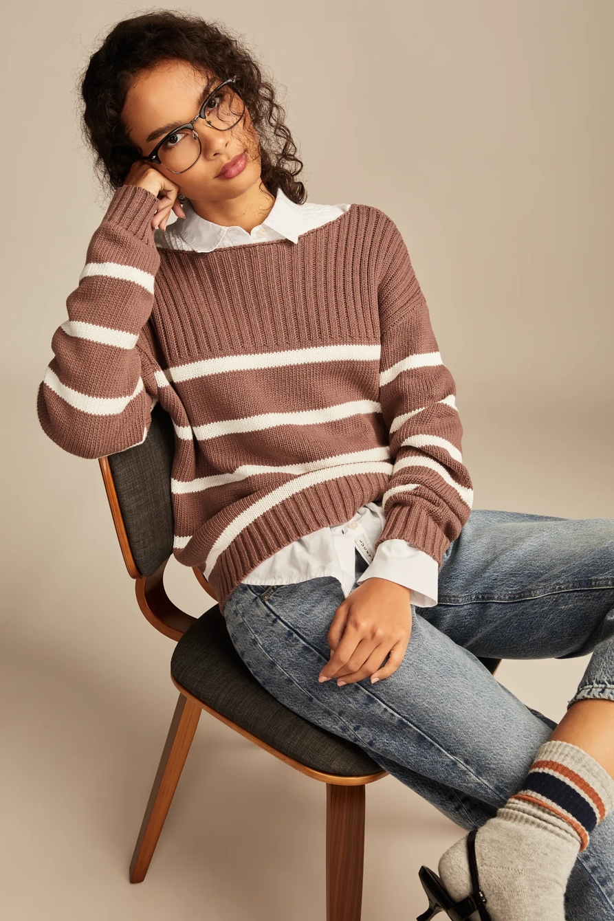 BOATNECK PULLOVER SWEATER, image 5