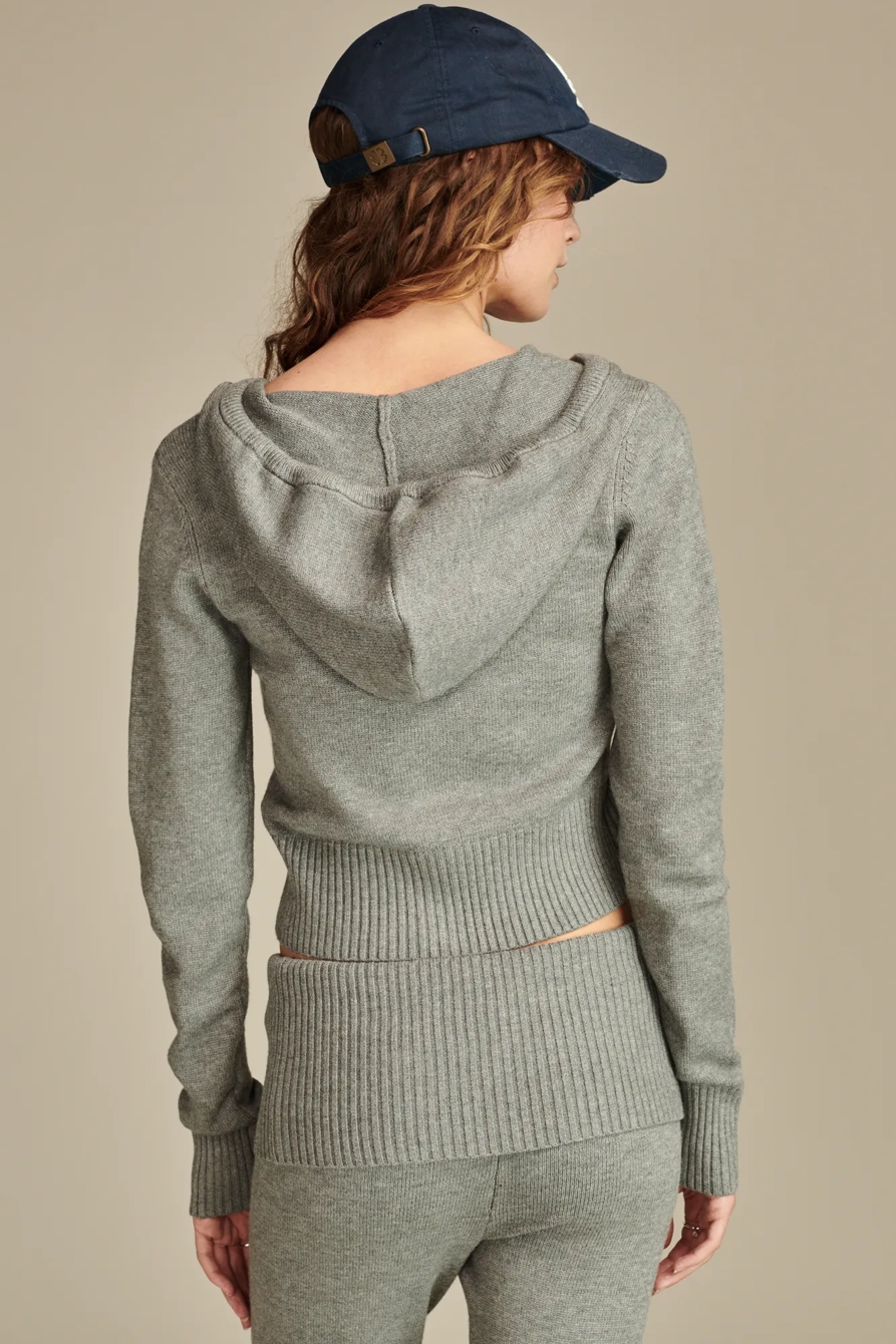 SWEATER ZIP UP HOODIE, image 4