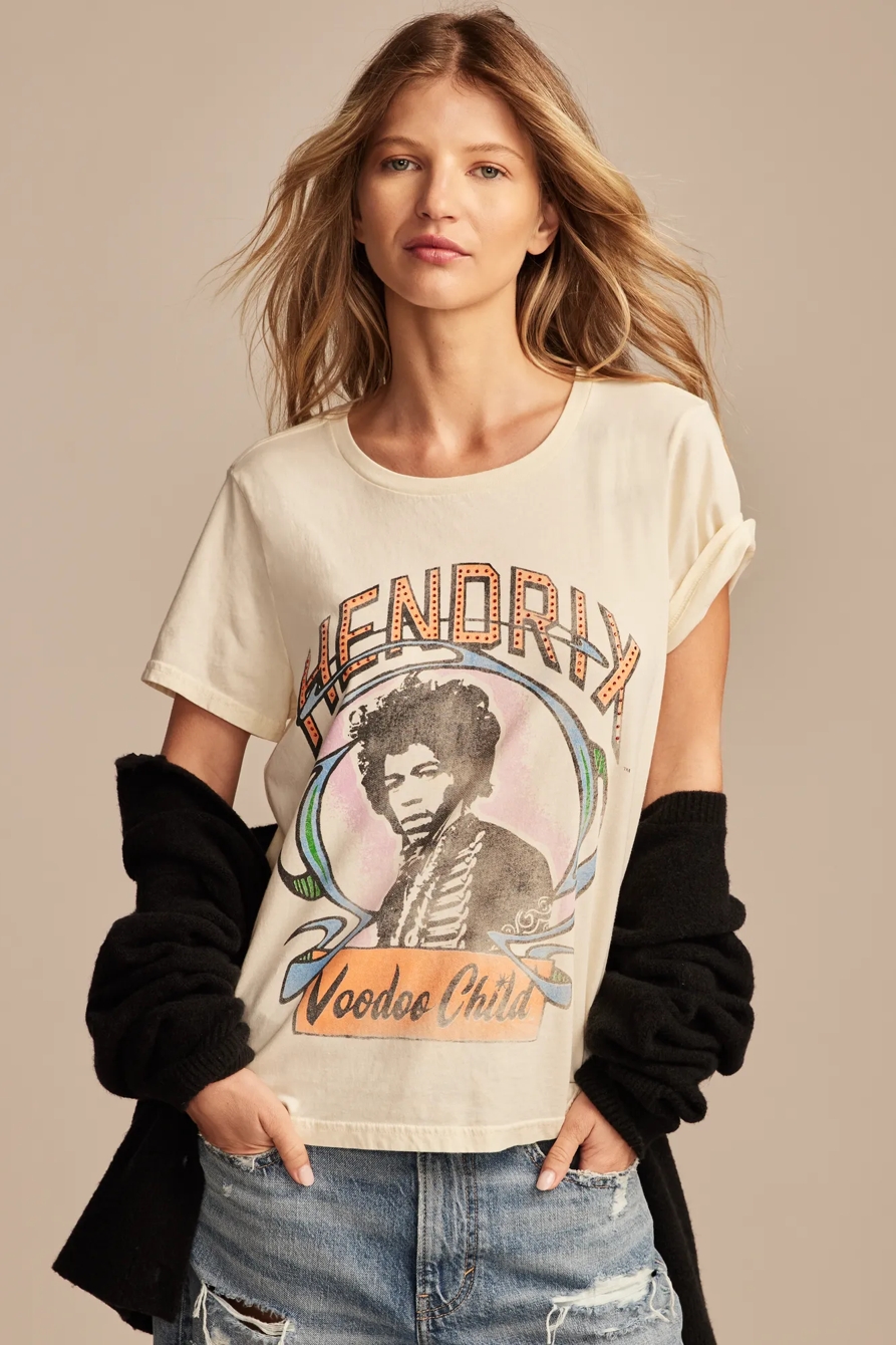 HENDRIX VOODOO BOYFRIEND TEE, image 3