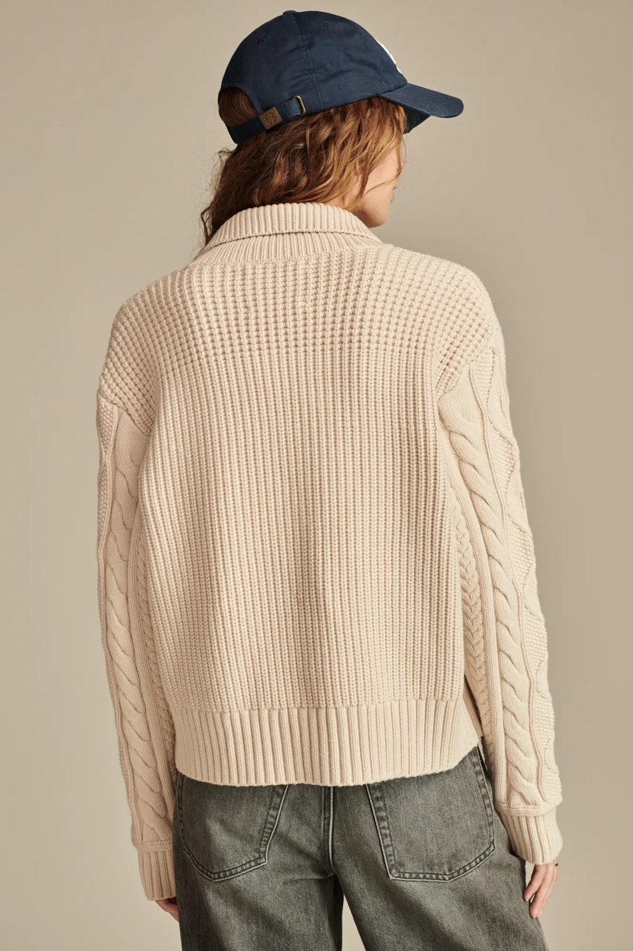 MIXED YARN SWEATER, image 4