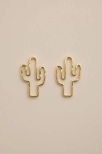 CACTUS EARRINGS, image 1
