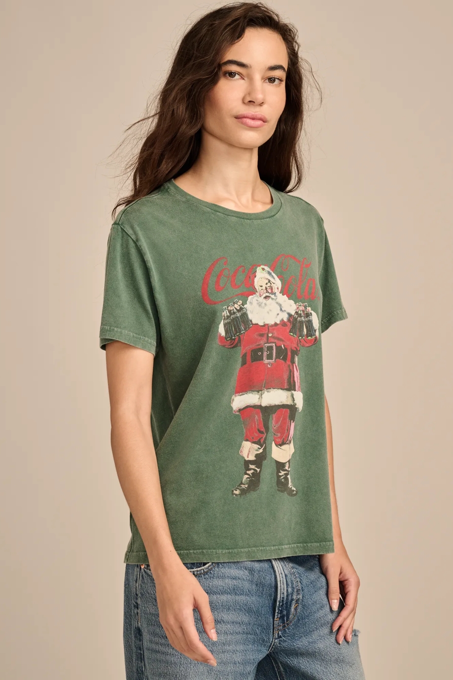 SANTA COCA COLA BOYFRIEND TEE, image 4