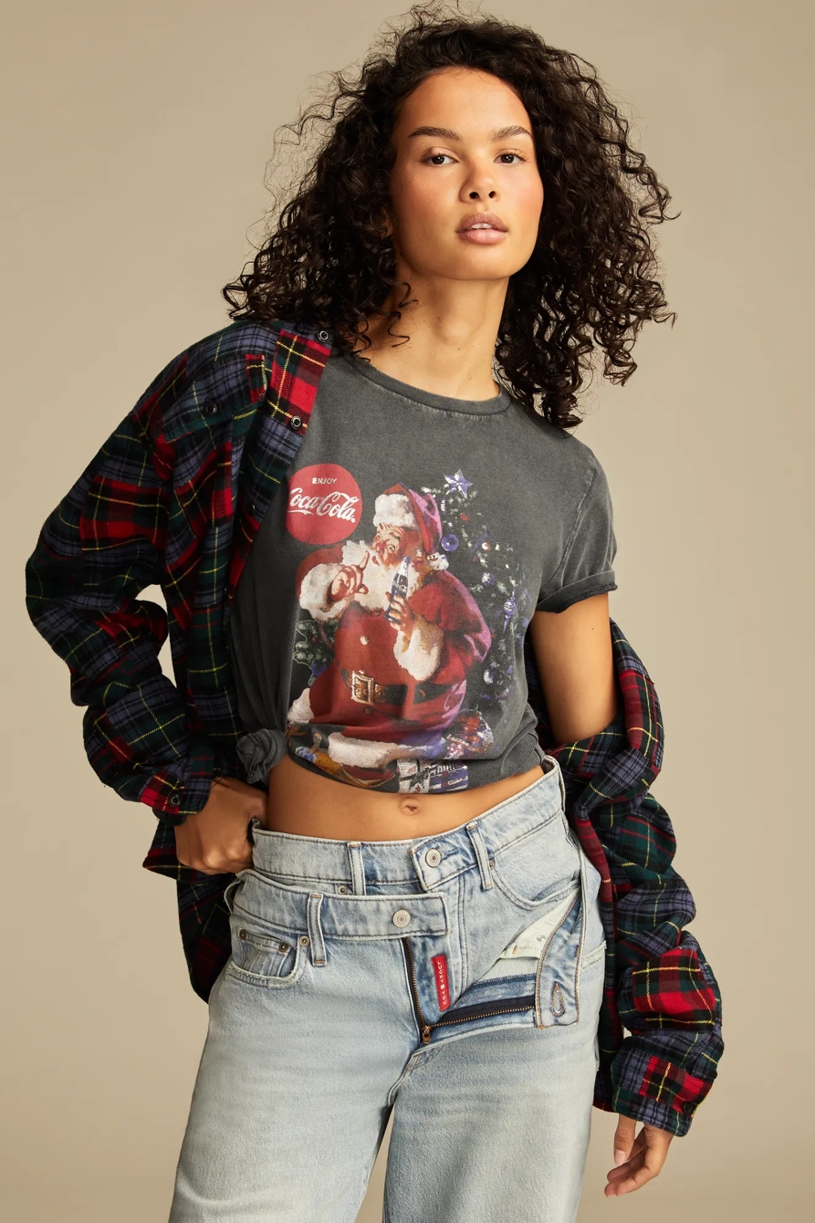 COCA COLA SANTA TEE, image 3