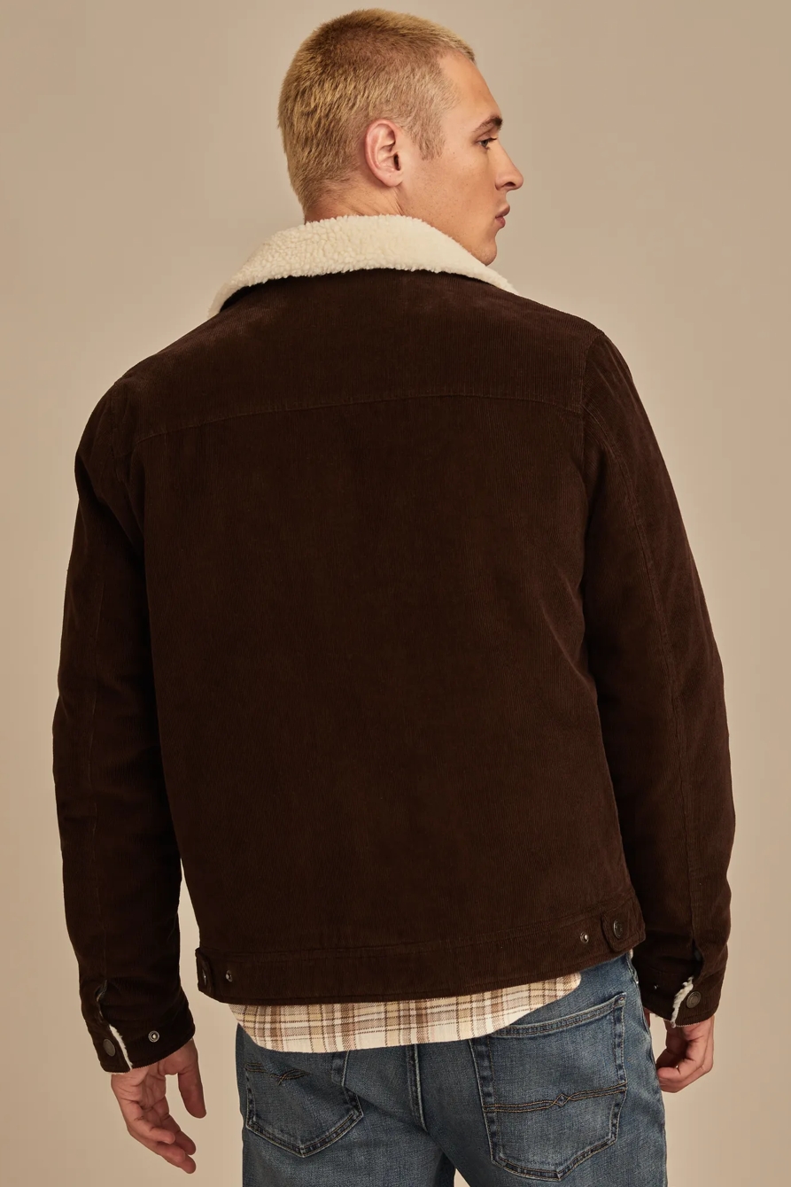 SHERPA LINED CORDUROY TRUCKER JACKET, image 6