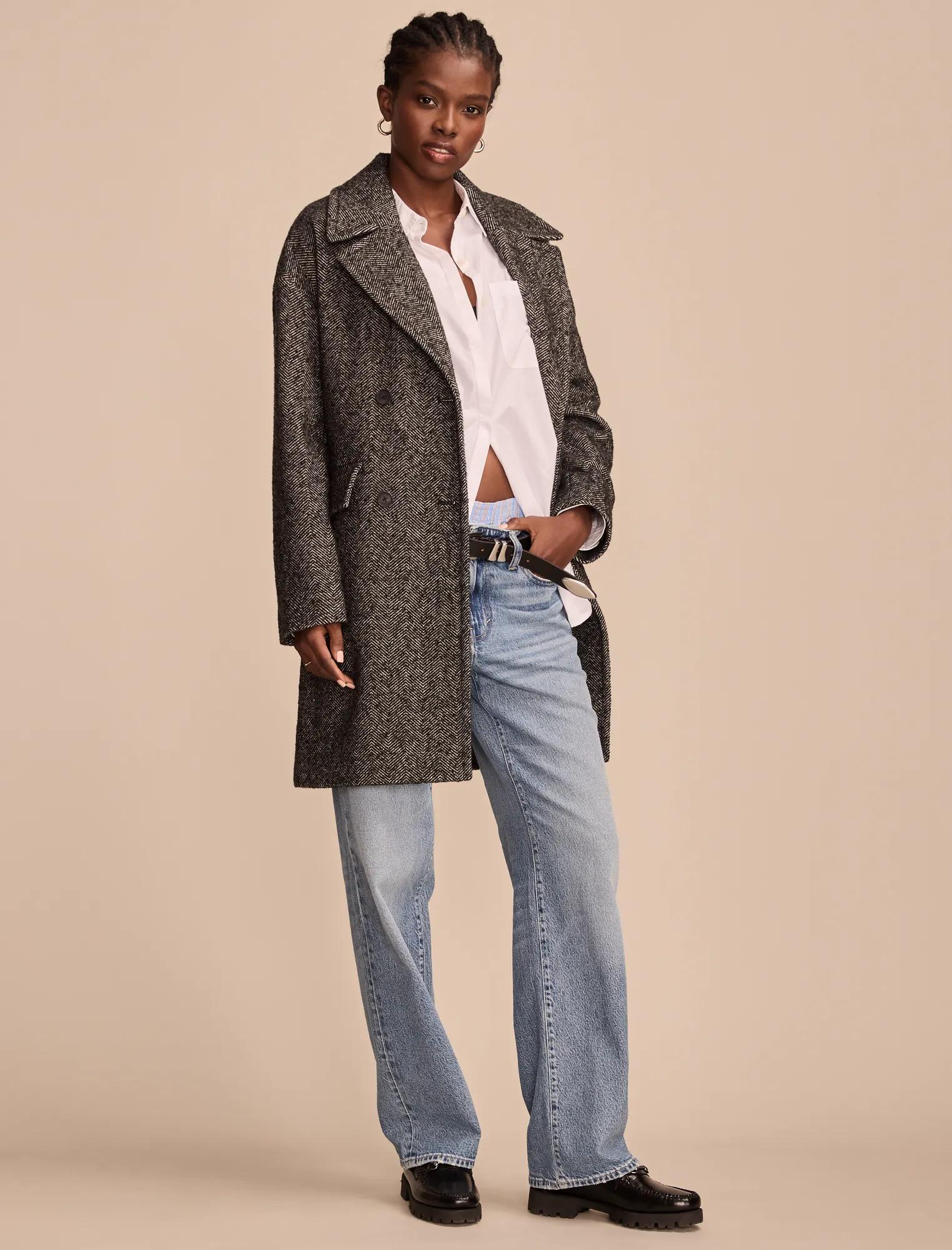 HERRING DOUBLE 2 SEMI HALF Y's ジャケット・アウター COAT BONE