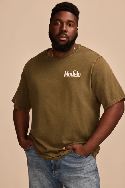 BIG & TALL MODELO BOTTLE TEE, image 3
