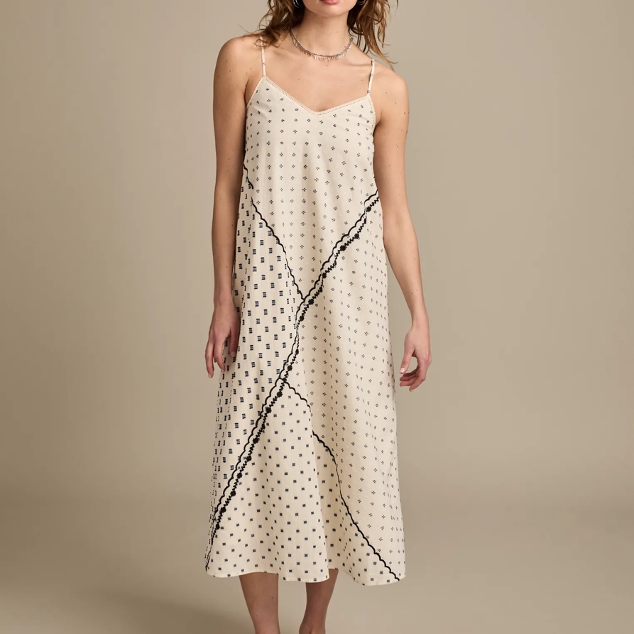 Lucky Brand Textured Patchwork Dress – Women’s Clothing Dresses