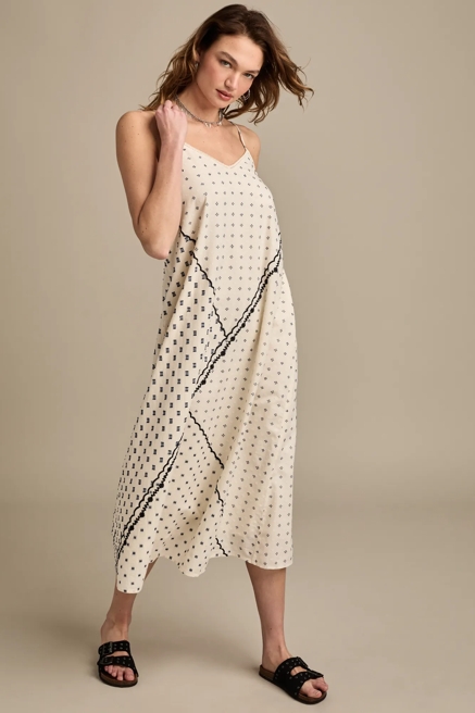 TEXTURED PATCHWORK DRESS, image 3