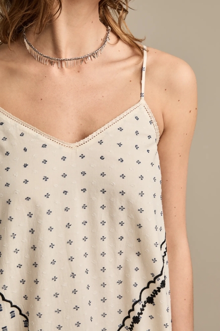 TEXTURED PATCHWORK DRESS, image 4