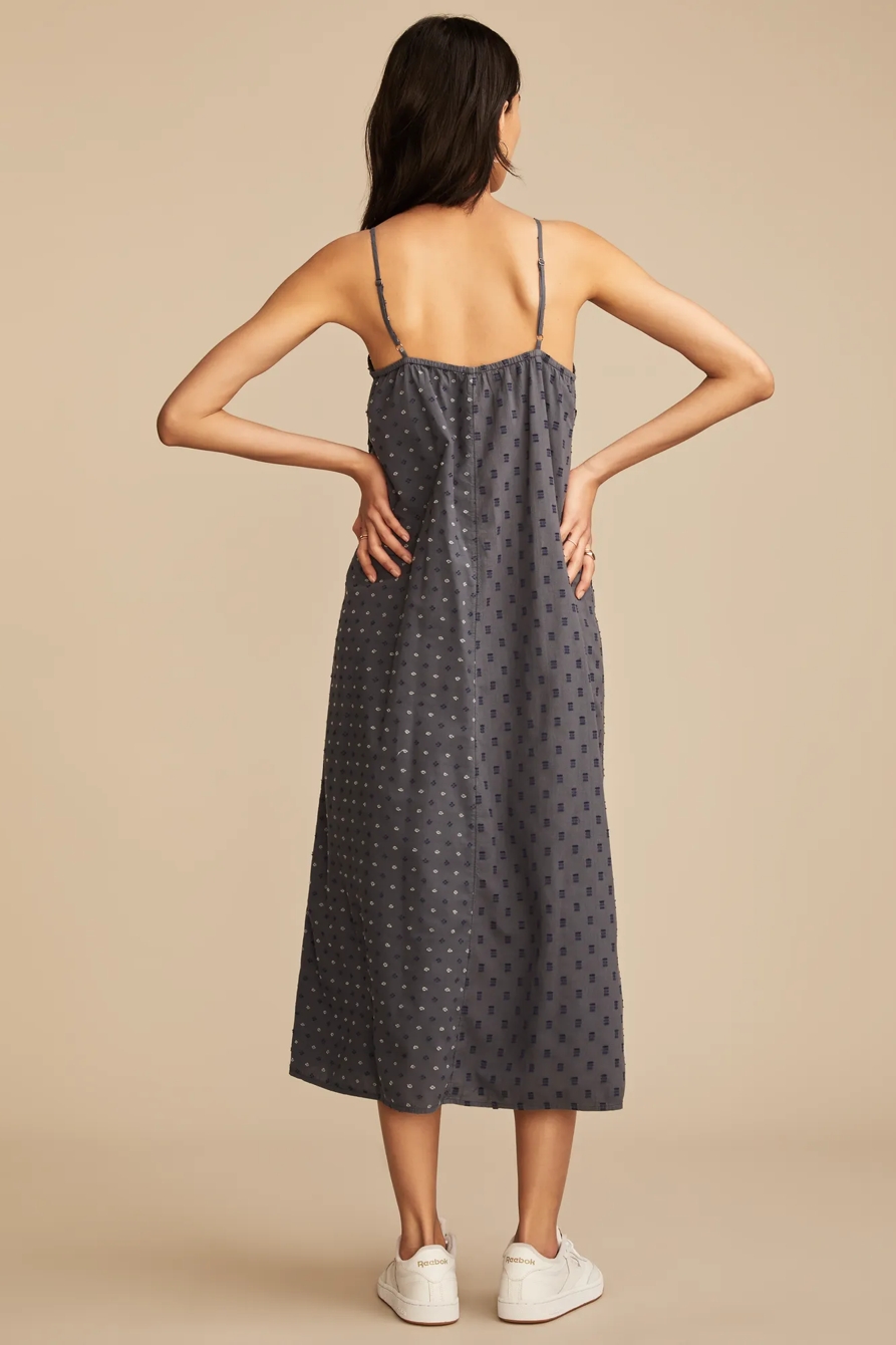 TEXTURED PATCHWORK DRESS, image 4