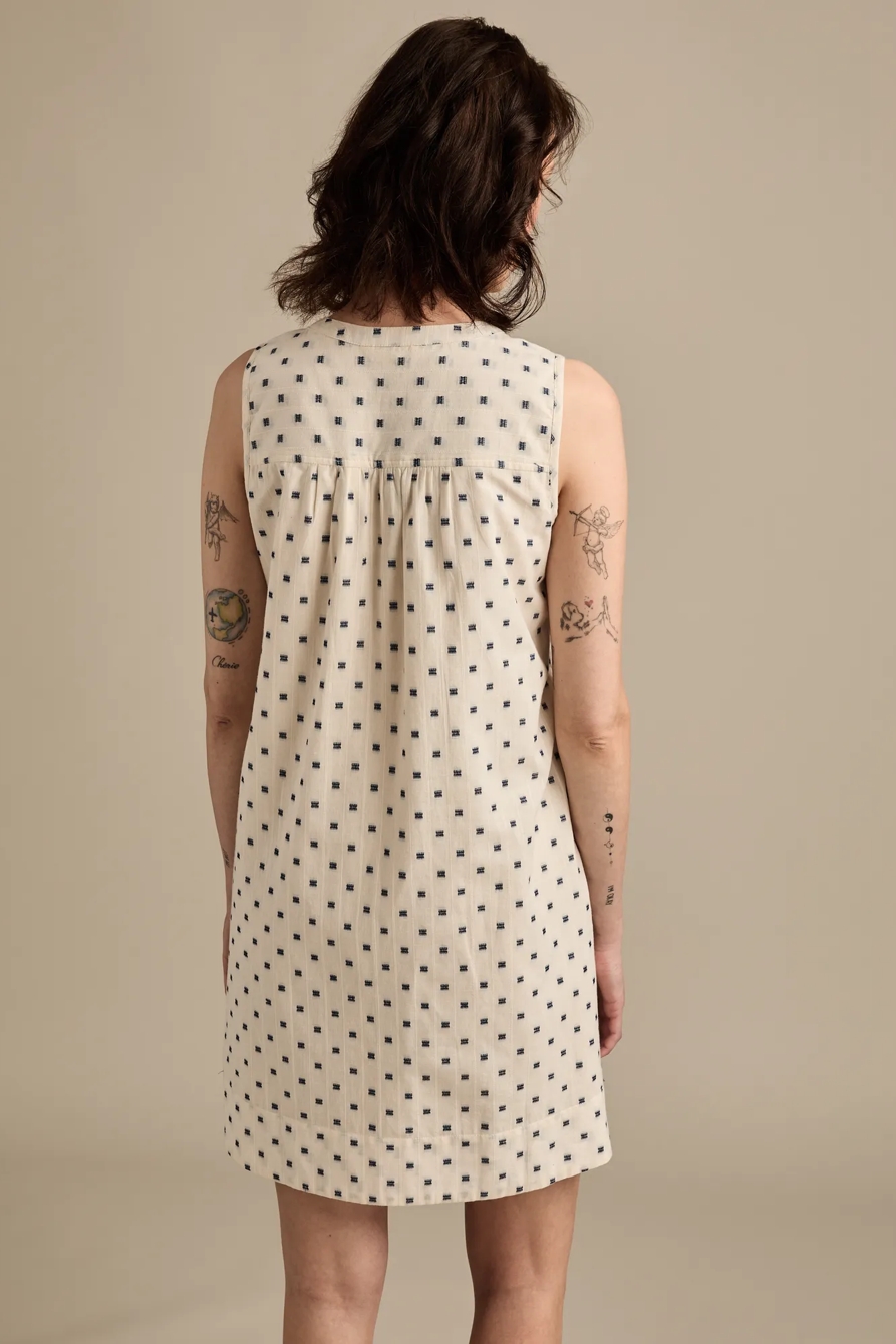 TEXTURED PINKTUCK MINI DRESS, image 5