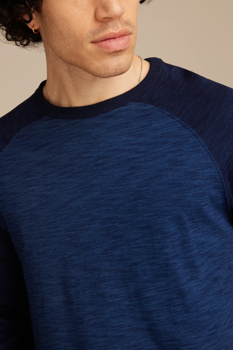 WEEKEND JERSEY INDIGO BASEBALL SHIRT, image 5