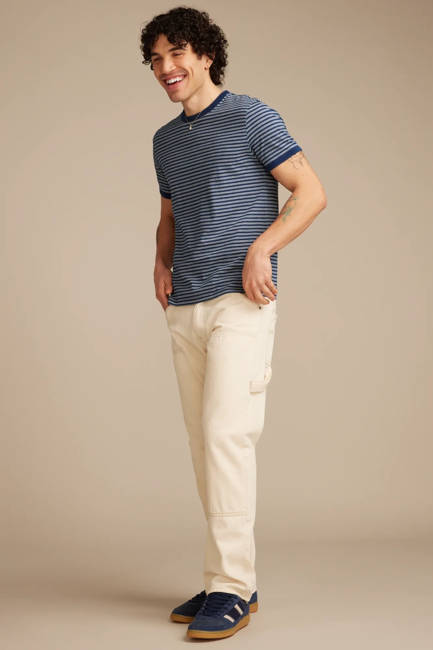 INDIGO STRIPE TEE, image 5