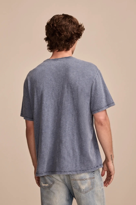 VENICE BURNOUT SLUB RINGER CREW TEE, image 3