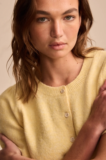 SHORT SLEEVE PUFF CARDIGAN, image 3