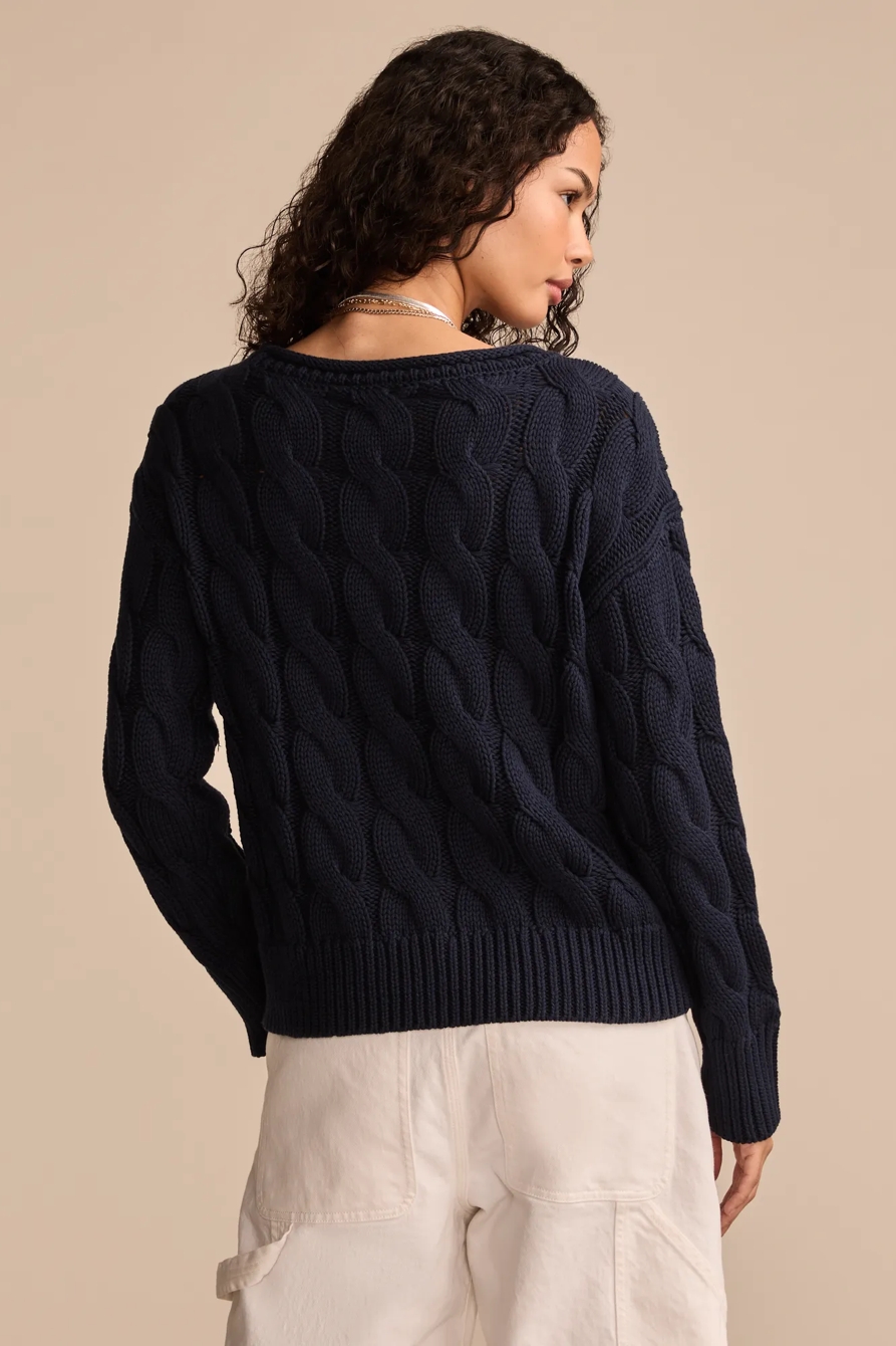 CABLE SWEATER PULLOVER, image 5