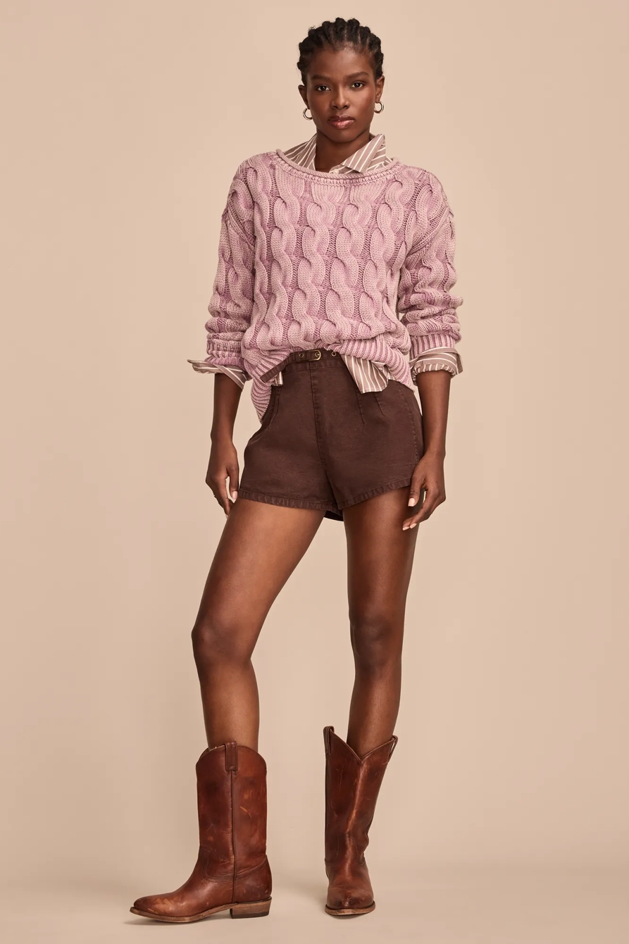 CABLE SWEATER PULLOVER, image 3