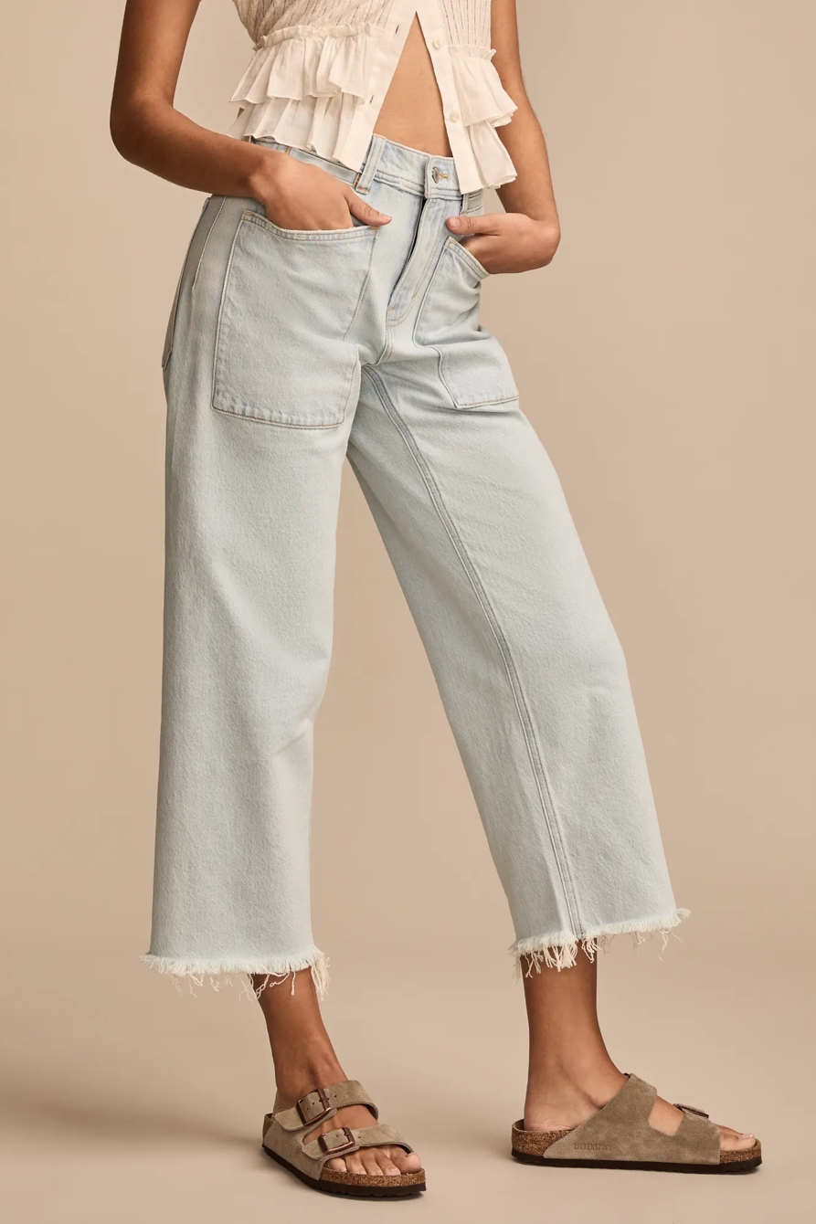 LUCKY LEGEND CROP PATCH POCKET WIDE LEG, image 2