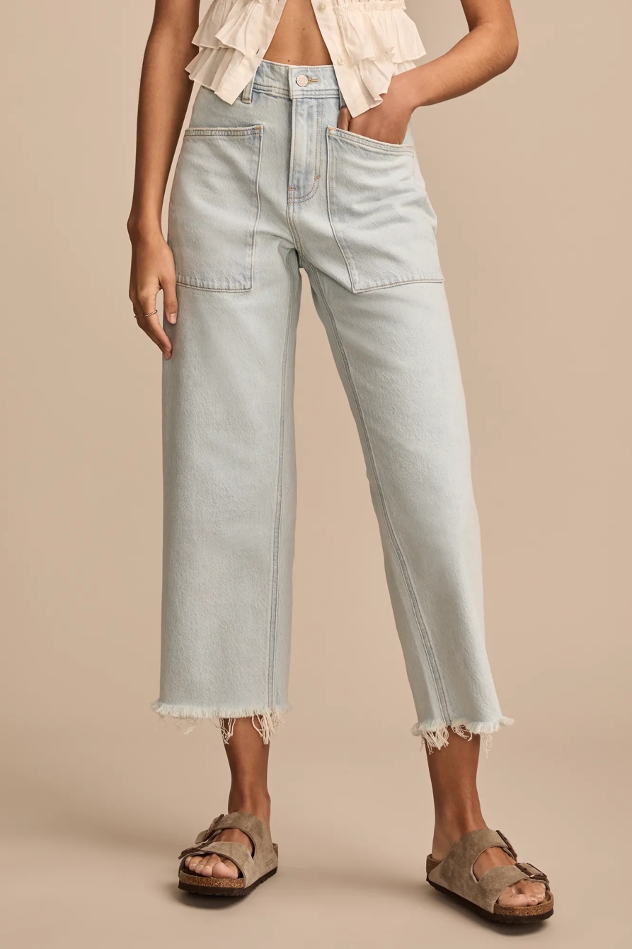 LUCKY LEGEND CROP PATCH POCKET WIDE LEG, image 5