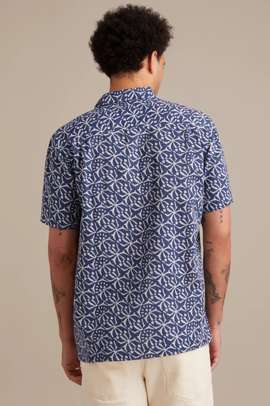 PRINTED DOBBY PLAYA SHORT SLEEVE SHIRT, image 3