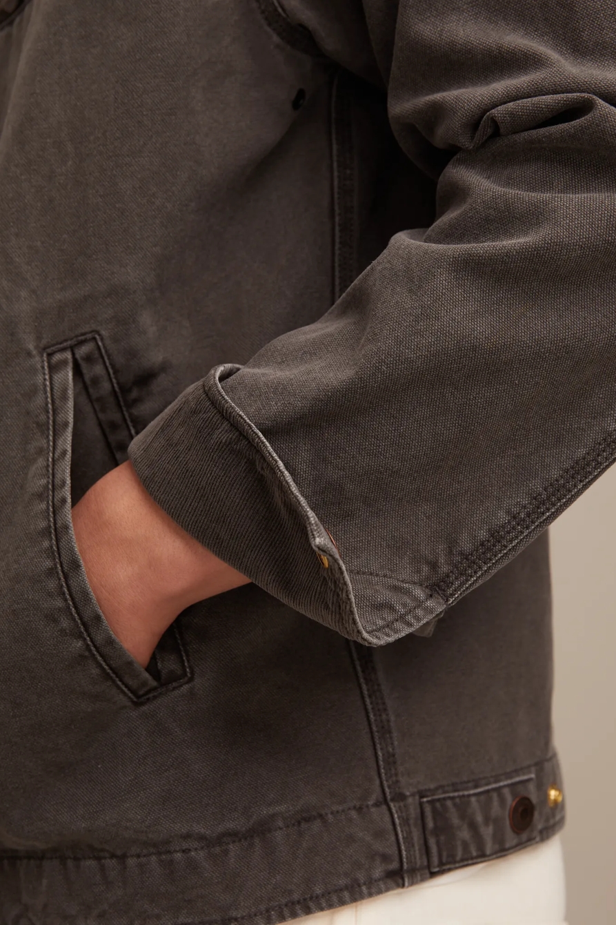 WASHED CANVAS JACKET, image 5