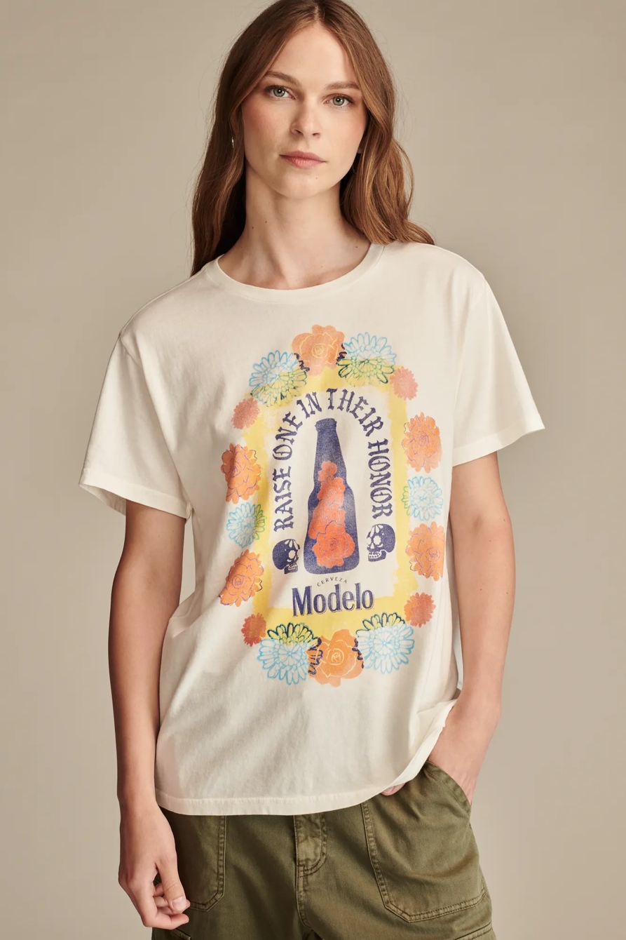 RAISE ONE IN THEIR HONOR BOYFRIEND TEE, image 1