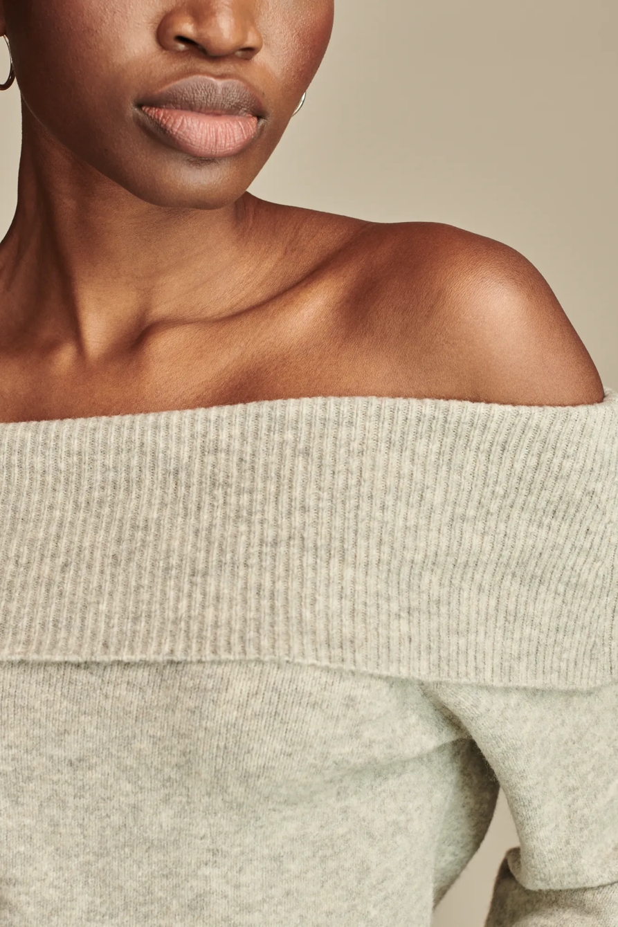 CLOUD SOFT OFF THE SHOULDER SWEATER, image 3