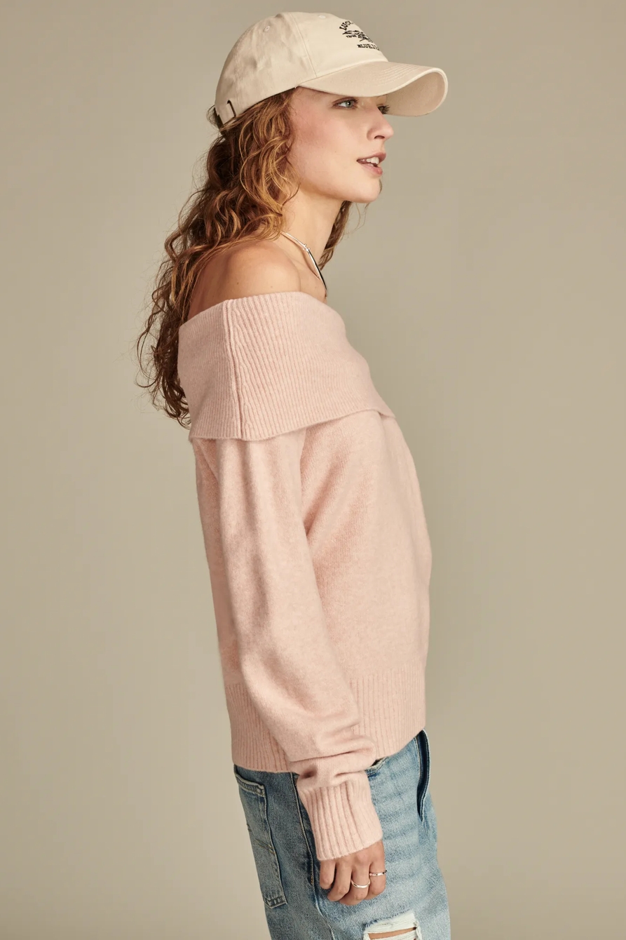 CLOUD SOFT OFF THE SHOULDER SWEATER, image 3
