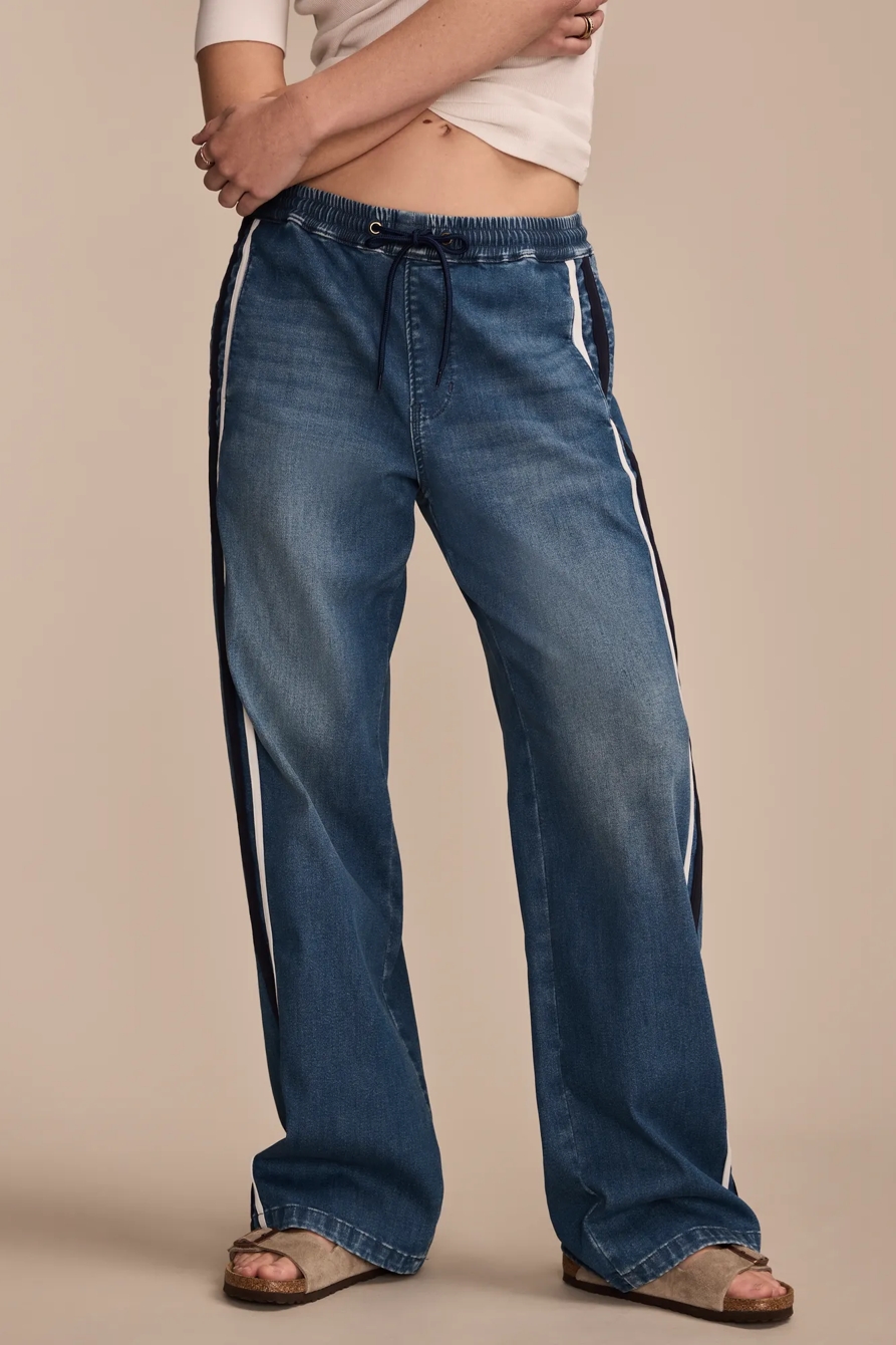 DENIM TRACK PANT, image 2