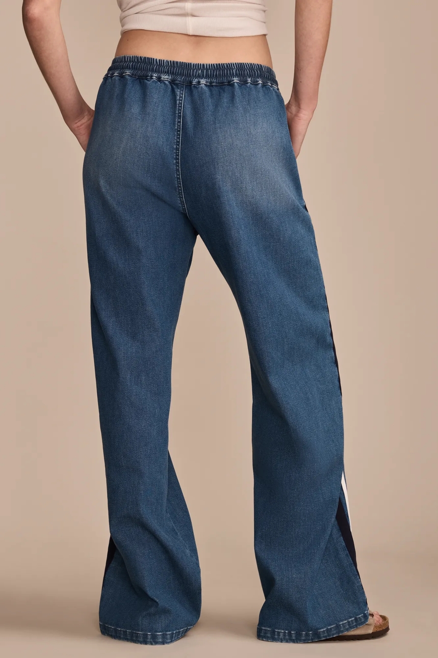 DENIM TRACK PANT, image 6