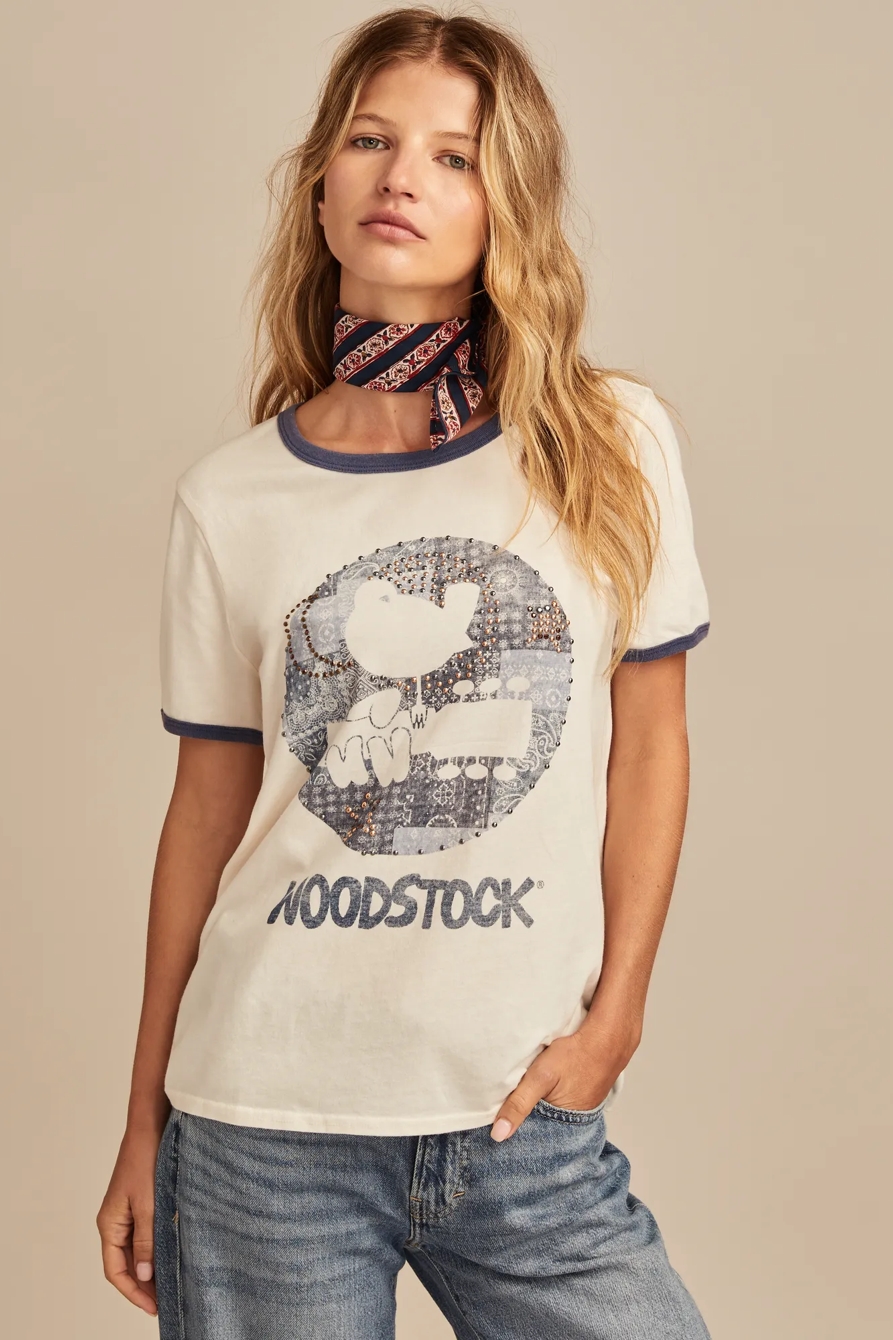 WOODSTOCK BANDANA RINGER, image 3