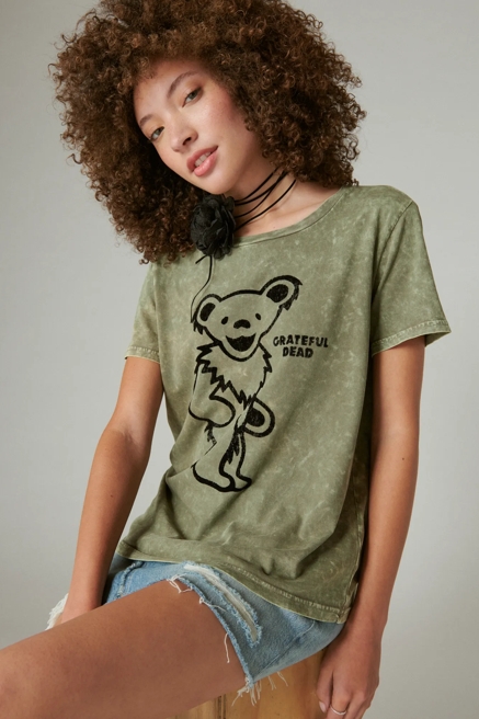 GRATEFUL DEAD DANCING BEAR CLASSIC CREW, image 1