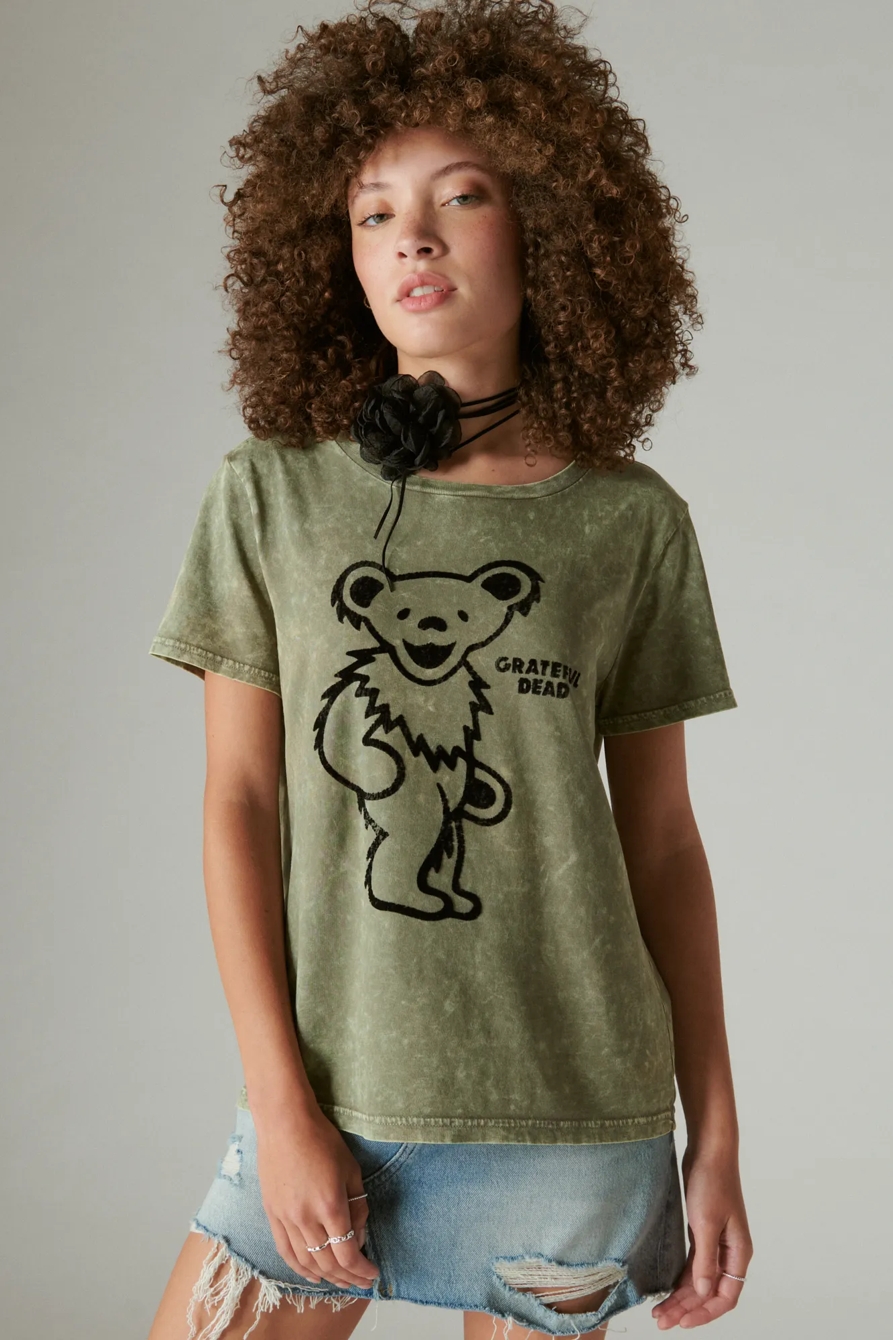 GRATEFUL DEAD DANCING BEAR CLASSIC CREW, image 3