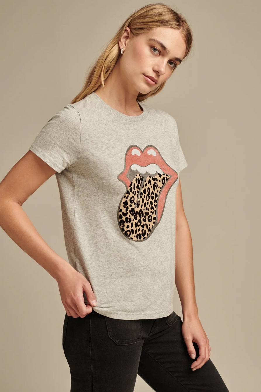 ROLLING STONES ANIMAL LIP CLASSIC CREW, image 3