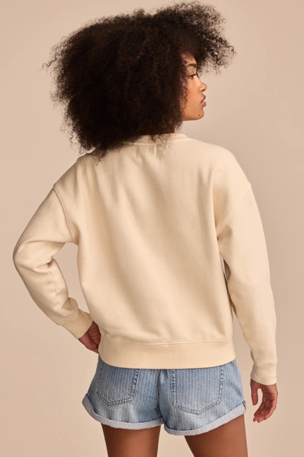 LUCKY CREW NECK FLEECE SWEATSHIRT, image 3