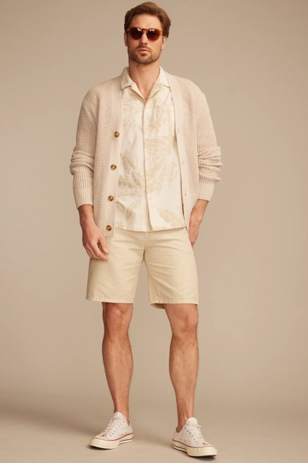 Novelty Palm Camp Collar Short Sleeve Shirt, image 2