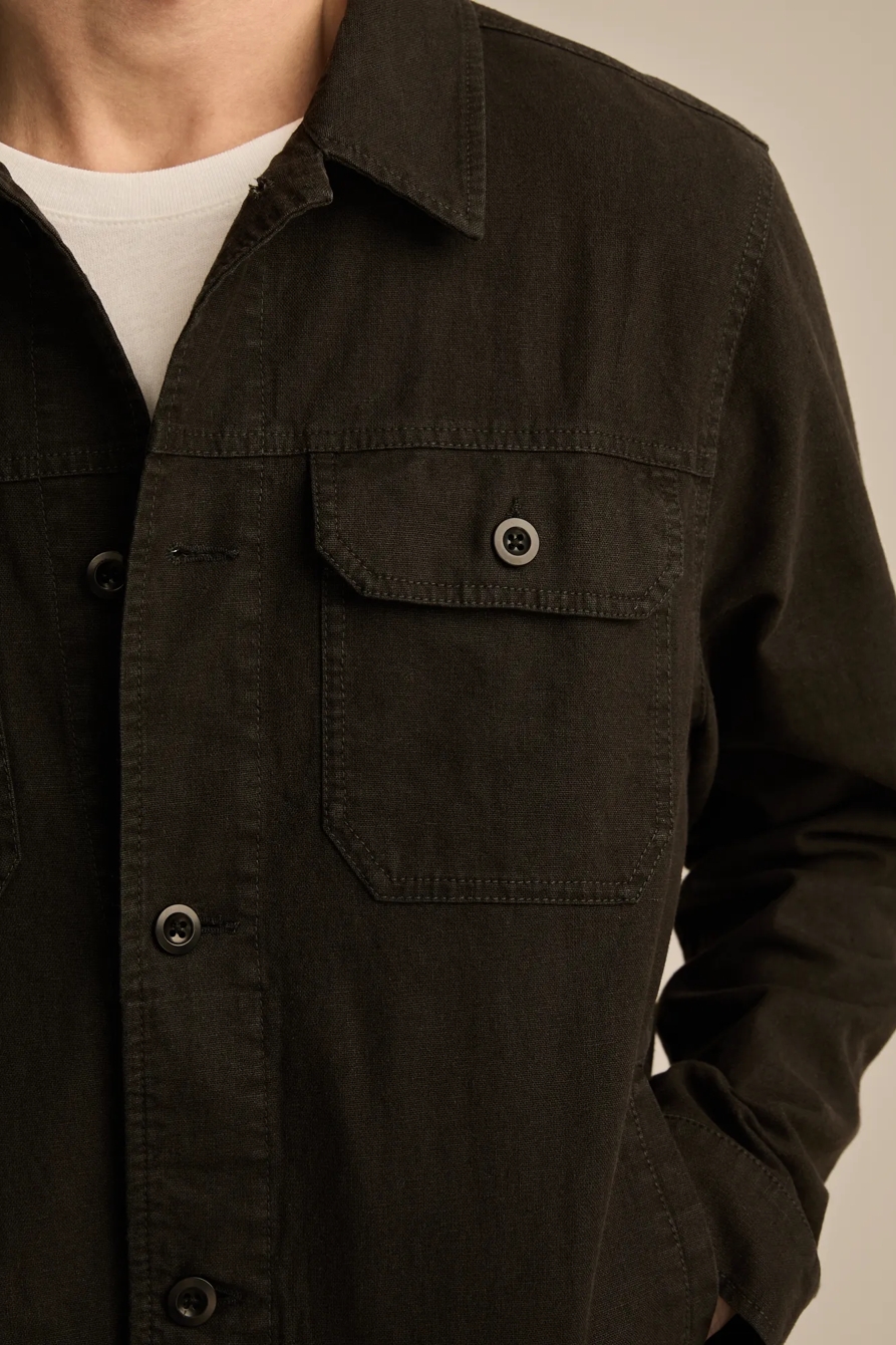 Linen Trucker Jacket, image 2