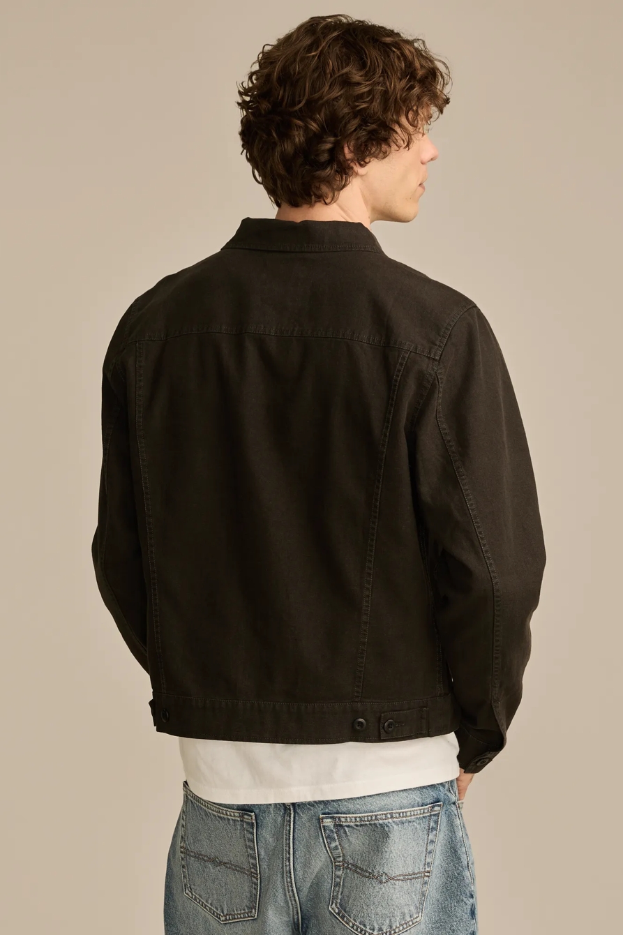Linen Trucker Jacket, image 4