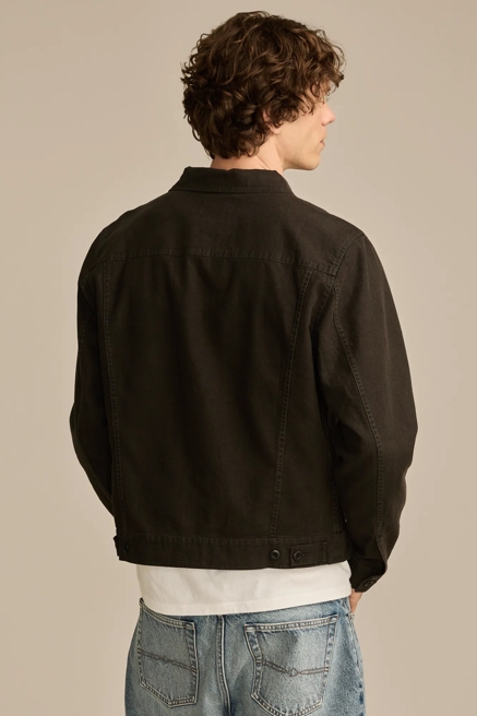 Linen Trucker Jacket, image 4
