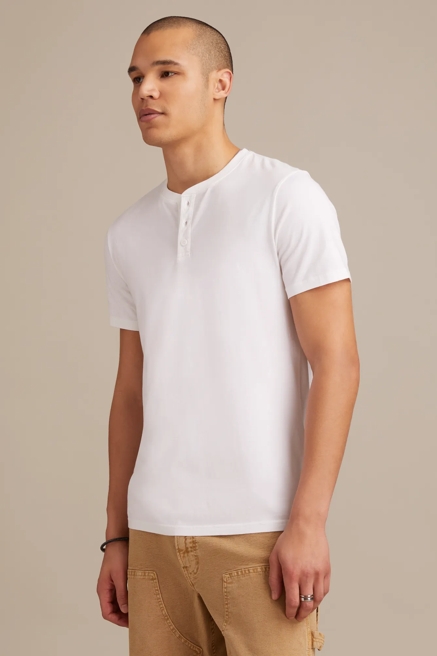 SUPIMA SHORT SLEEVE HENLEY, image 3