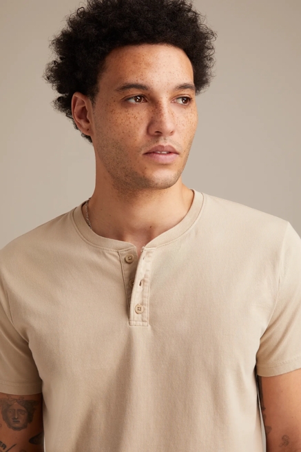 SUPIMA SHORT SLEEVE HENLEY, image 4