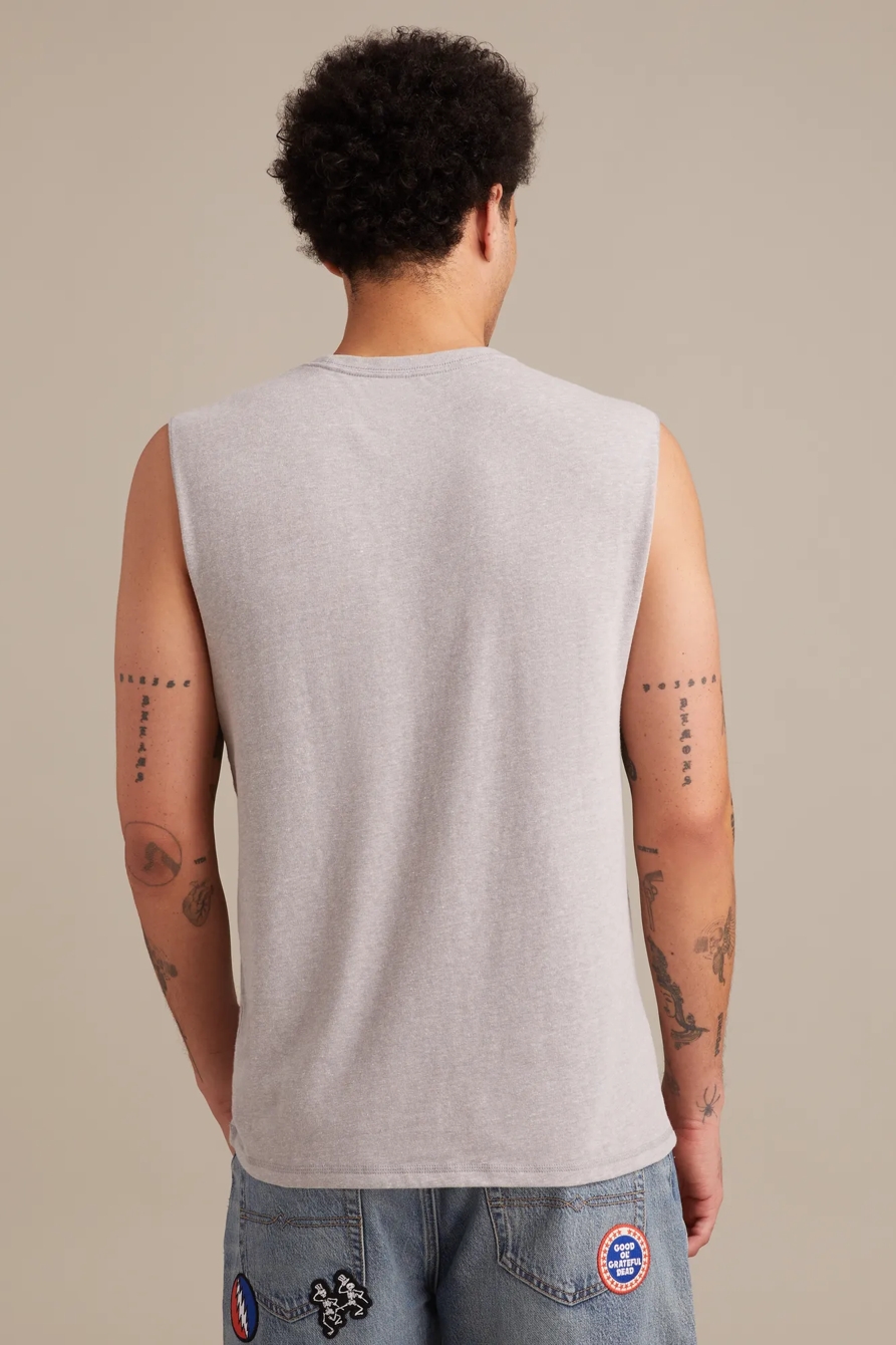 TRI BLEND MUSCLE TANK, image 5