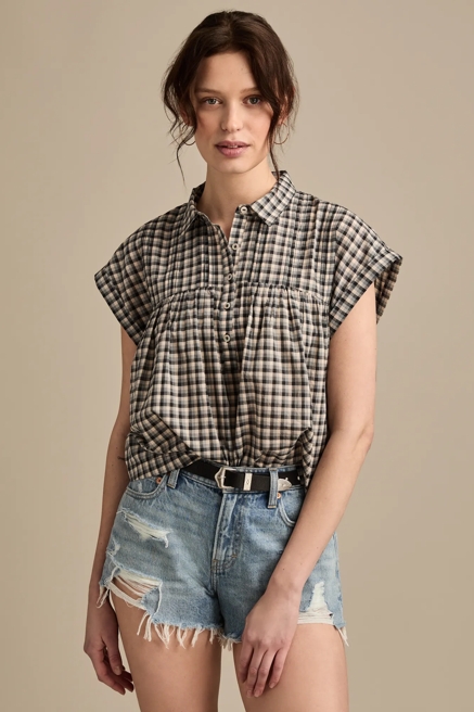 DRAPEY SHORT SLEEVE TUNIC, image 1