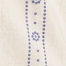 CREAM AND BLUE JACQUARD
