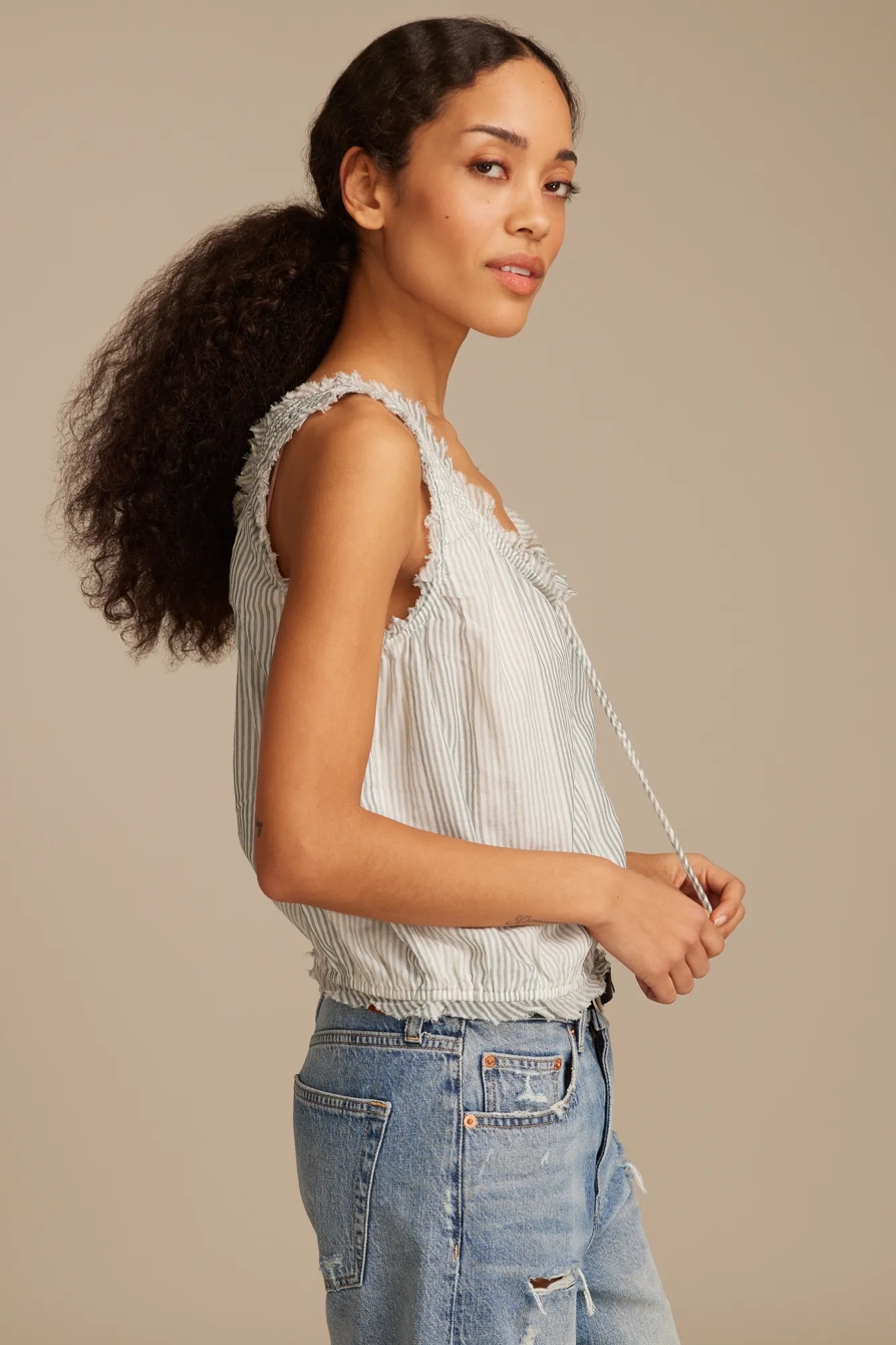 RUFFLE RUCHED TANK, image 4