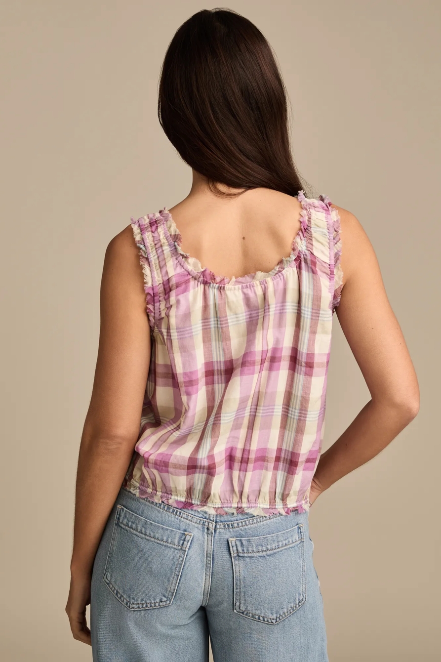 RUFFLE RUCHED TANK, image 3
