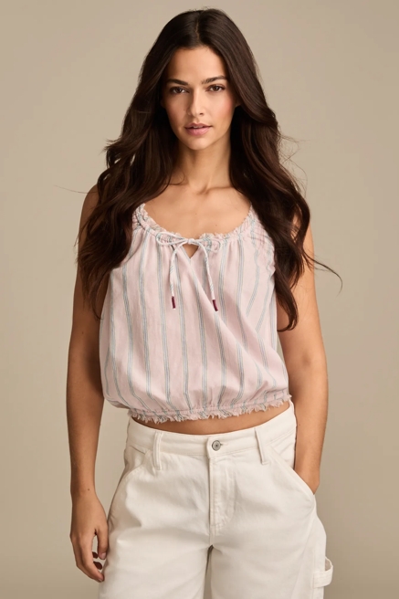 RUFFLE RUCHED TANK, image 2